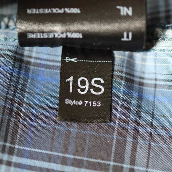 Kuhl Eluxur Shirt Mens 2XL Blue‎ Plaid Short Sleeve Outdoor Hiking Performance - Picture 11 of 12